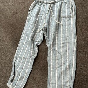 Xirena Striped Gray Pants